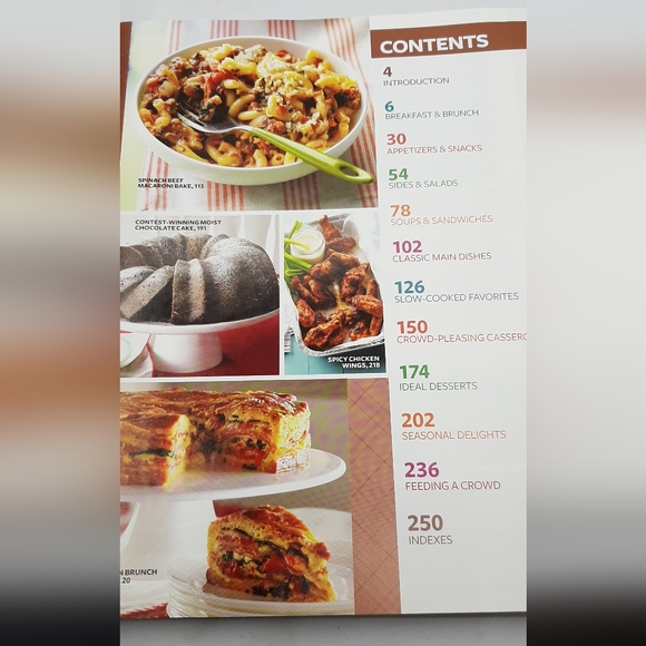 Taste of Home New Church Supper Cookbook Collection of Recipes for Get Togethers - Picture 4 of 11